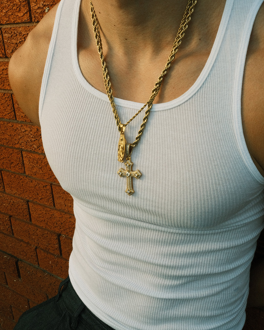 6mm Rope Chain - Gold