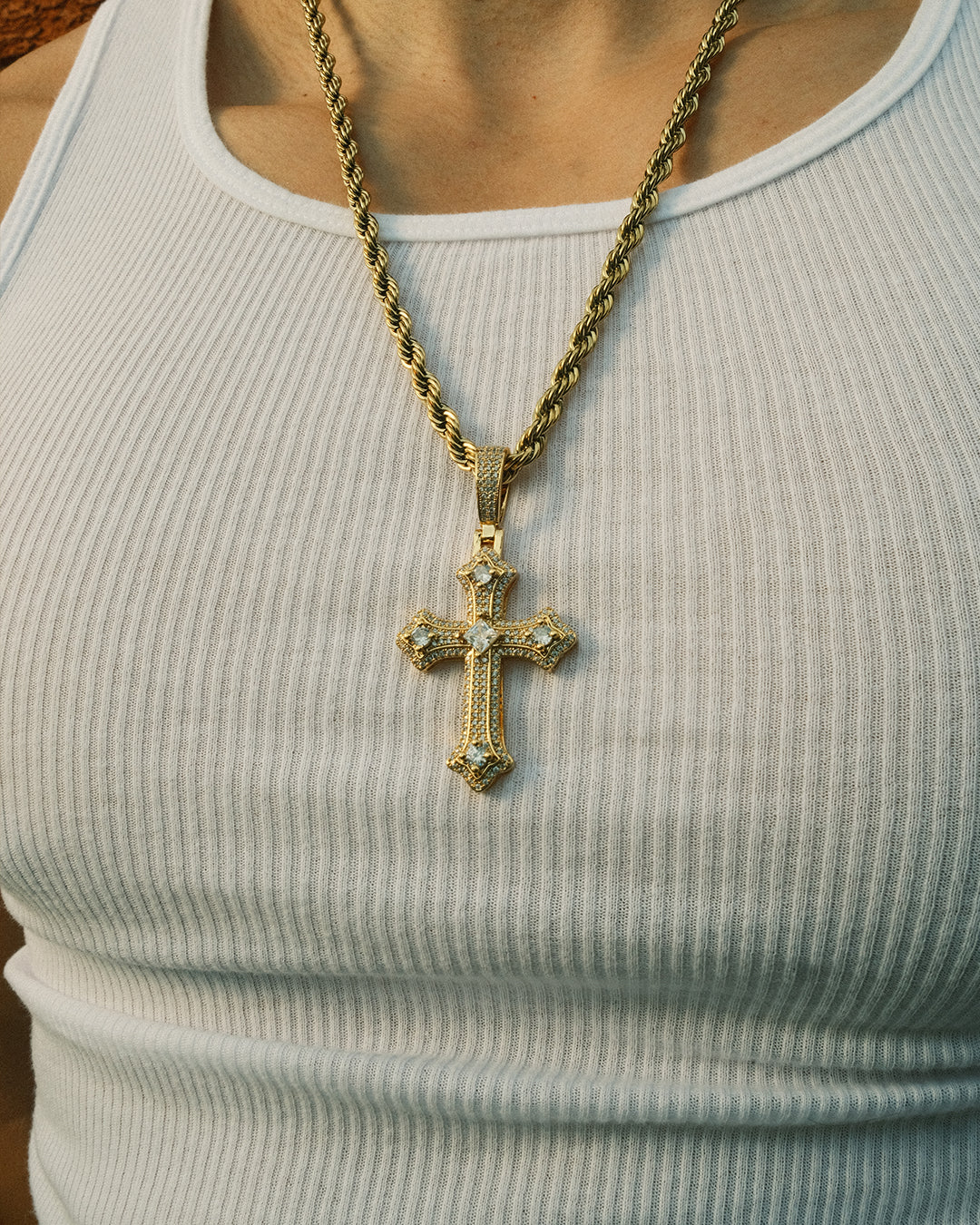 Gold Dominion Cross